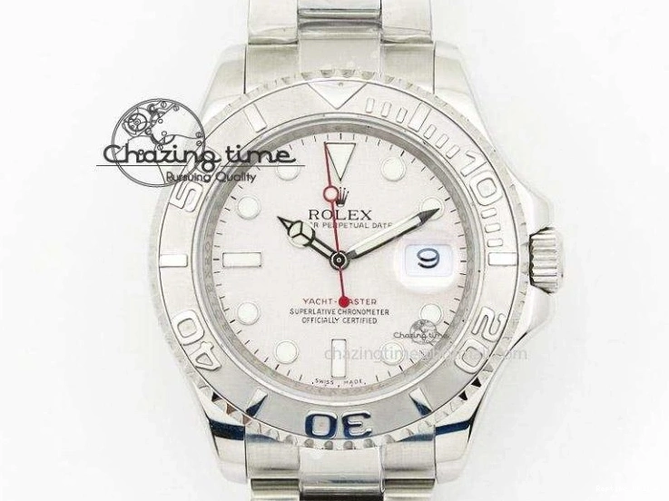 0413 UrbanChic Yacht-Master 126621 SS RG 904L Steel VSF 1:1 Best Edition Black Dial on SS RG Bracelet VS 1860